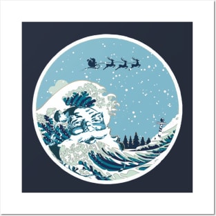 The Great Wave Off The North Pole Posters and Art